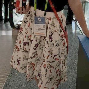 Her Universe Avengers tea length skirt